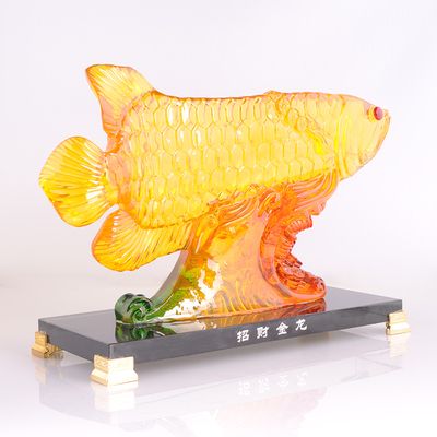 金龍魚擺件放在客廳什么位置：客廳金魚缸擺件擺放在什么位置360問答 金龍魚擺件放在客廳什么位置：客廳金魚缸擺件擺放在什么位置360問答 龍魚百科 第2張