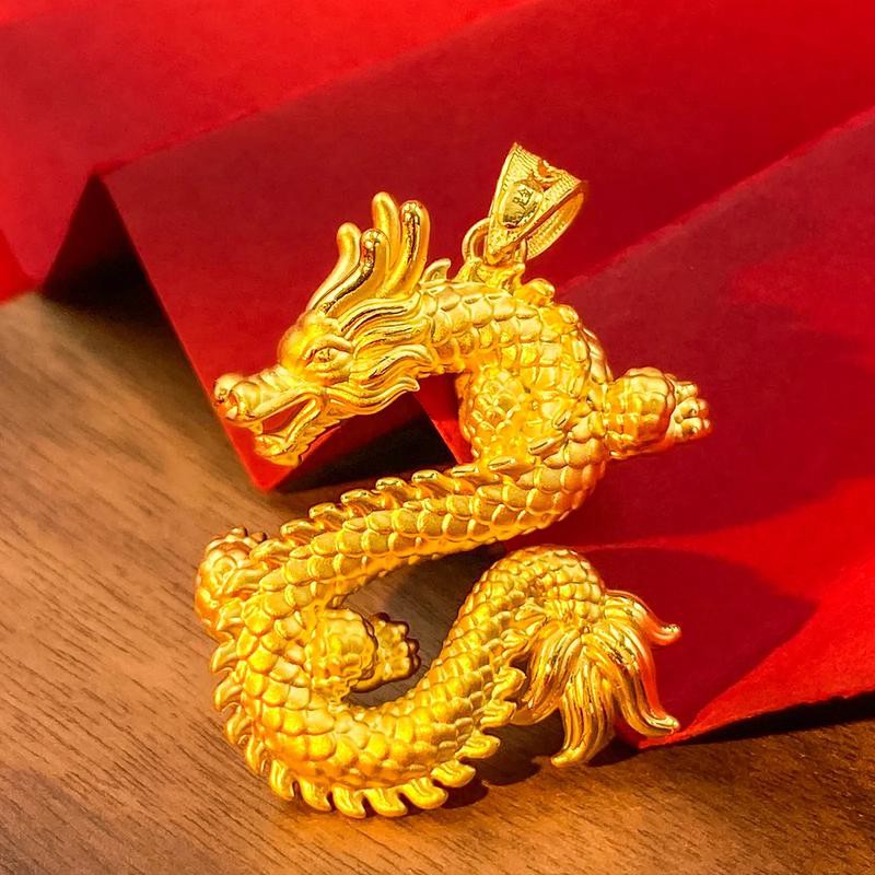 古典金龍黃金飾品有哪些款式？