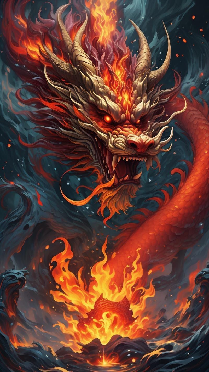 有沒有適合iPhone 15的屬龍壁紙？