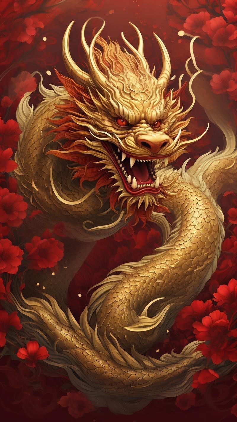 有沒有適合iPhone 15的屬龍壁紙？