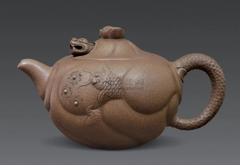 魚化龍紋飾有哪些著名的作品？