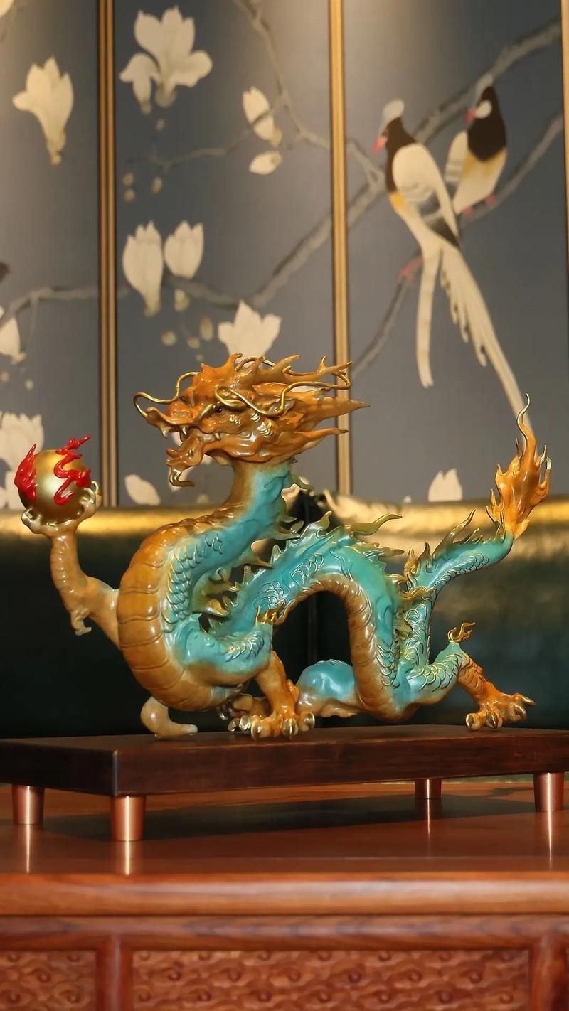 再給我一些龍的擺件圖片