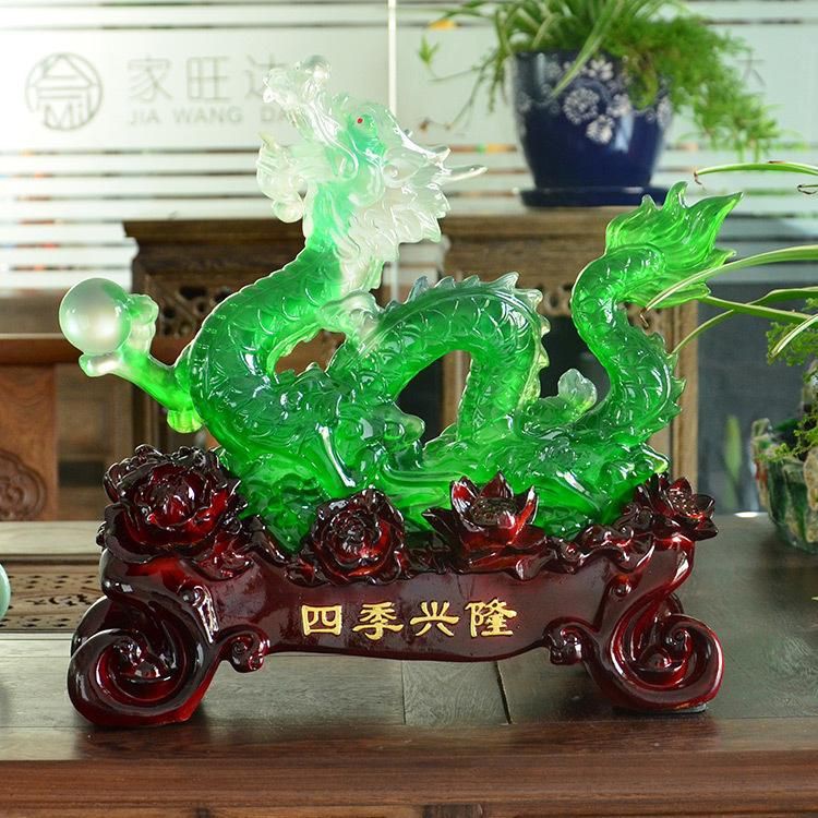 再給我一些龍的擺件圖片