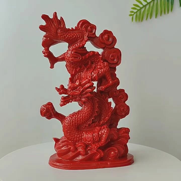 紅眼龍擺件有哪些材質？