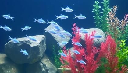 龍魚魚缸背景圖選什么吉利的顏色：如何選擇龍魚魚缸背景圖