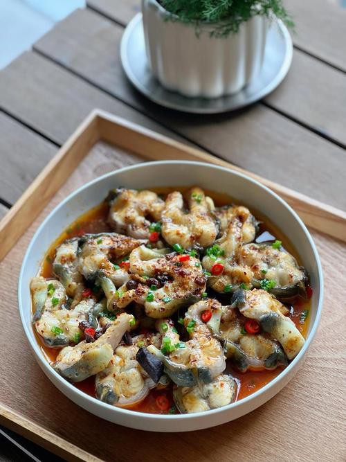 清蒸盤龍魚圖片