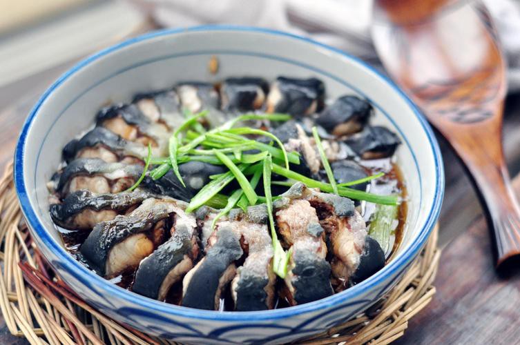 清蒸盤龍魚圖片