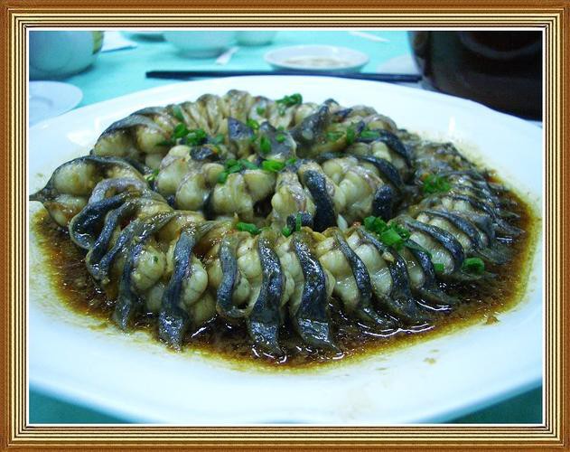 清蒸盤龍魚圖片