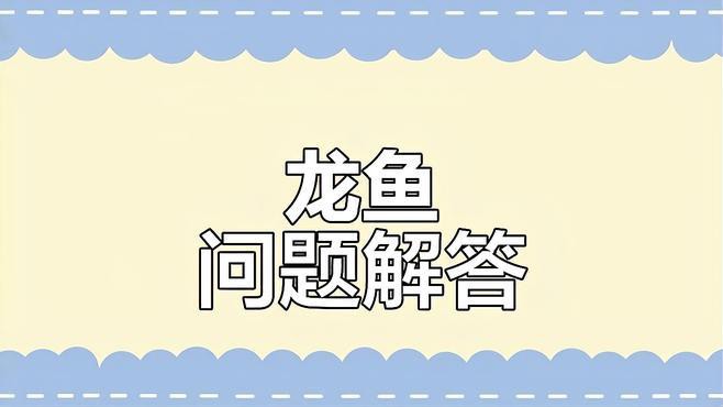 如何預防龍魚鰓蓋再次脫落？
