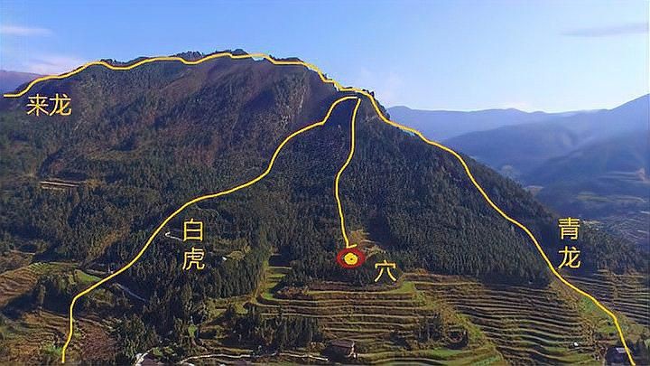 龍形地有哪些著名的案例？