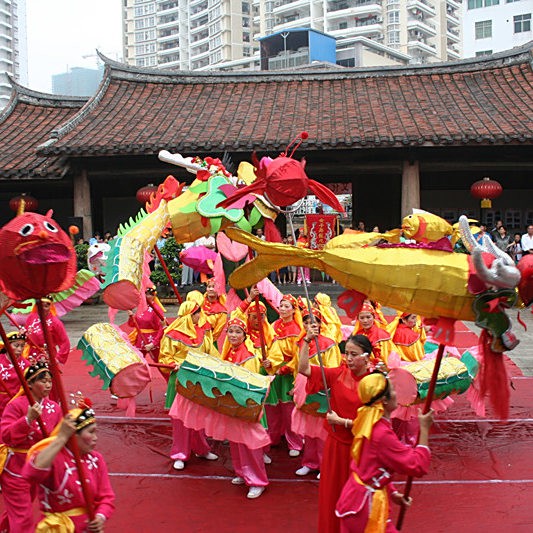 一夜龍魚舞 民俗
