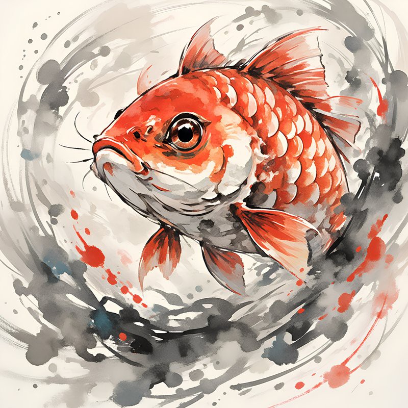 有沒有動態的紅龍魚霸氣頭像？