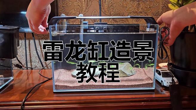 自制龍魚缸