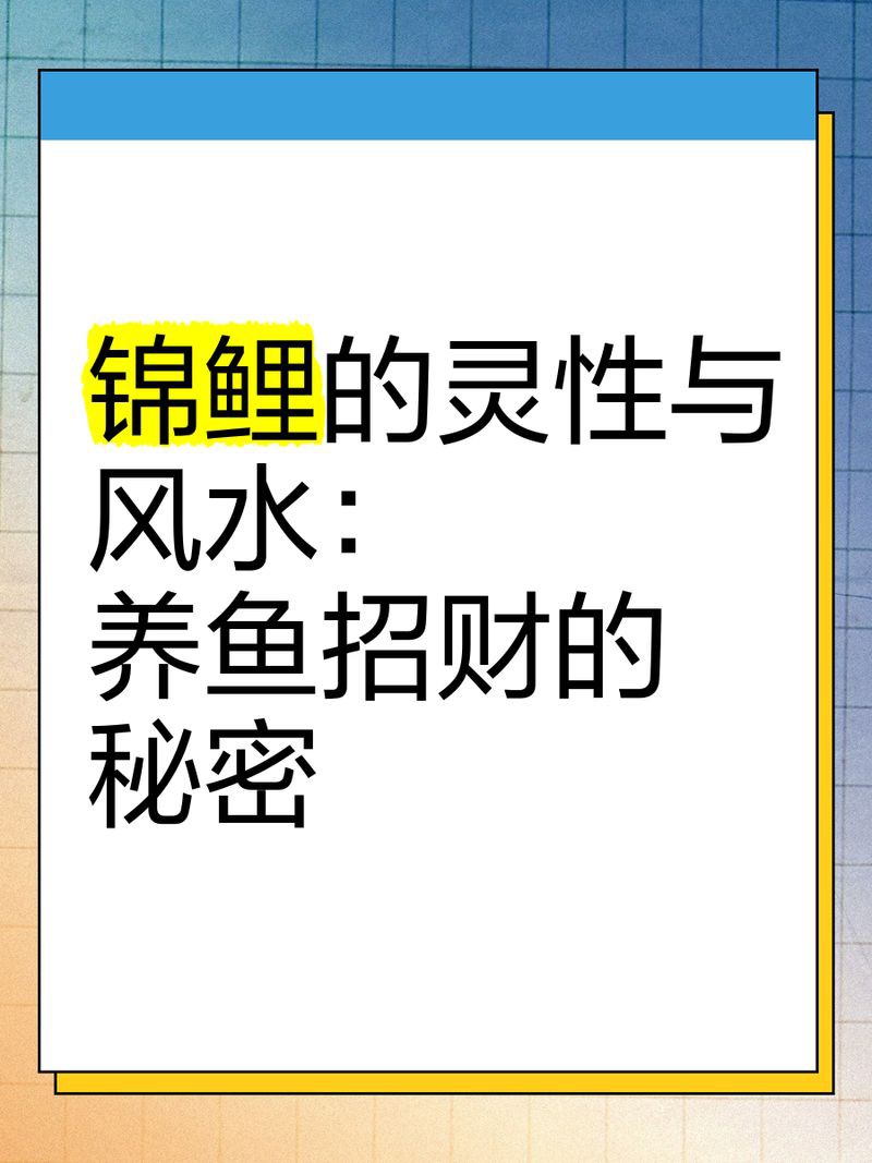 錦鯉的靈性有多強(qiáng)