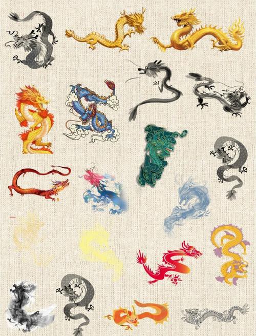 有沒有更多神話主題的龍圖？
