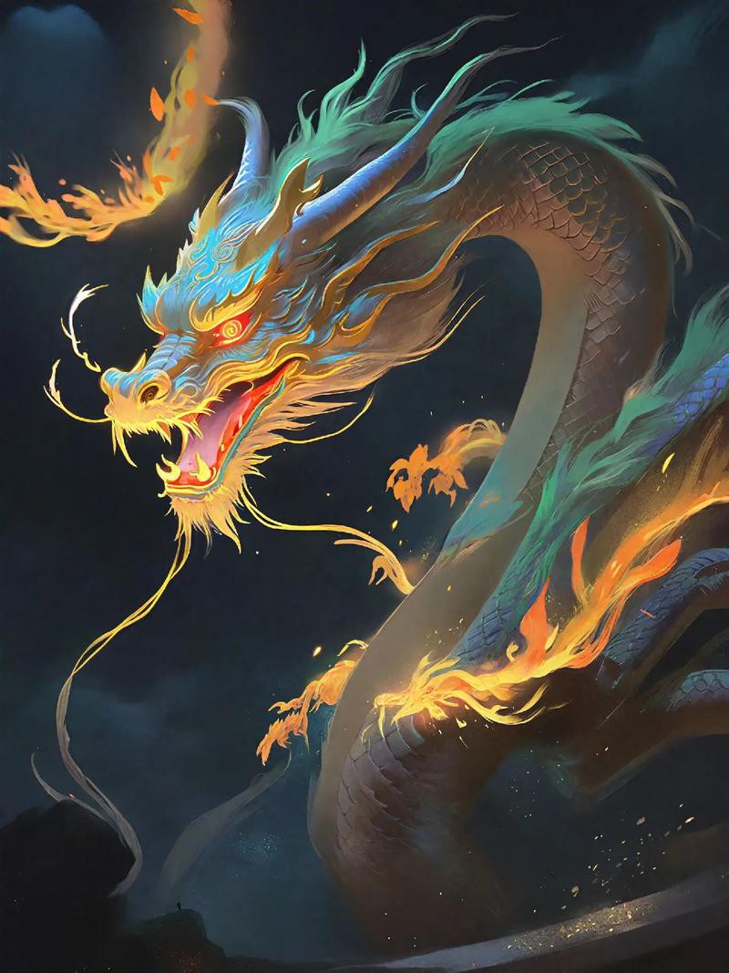 有沒有更多神話主題的龍圖？