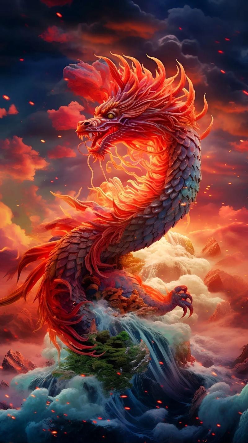 有沒有更多神話主題的龍圖？