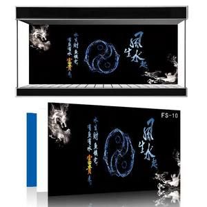 紅龍魚魚缸用什么壁紙顏色（養紅龍魚要什么顏色的背景）