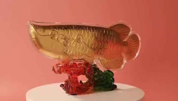 金龍魚工藝品的市場價格大概是多少？