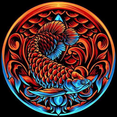 哪里可以找到高清金龍魚壁紙？