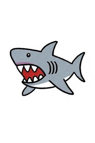 恐龍魚(yú)簡(jiǎn)筆畫圖片大全