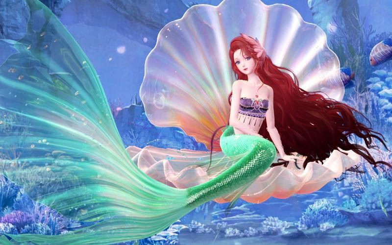美人魚女王圖片