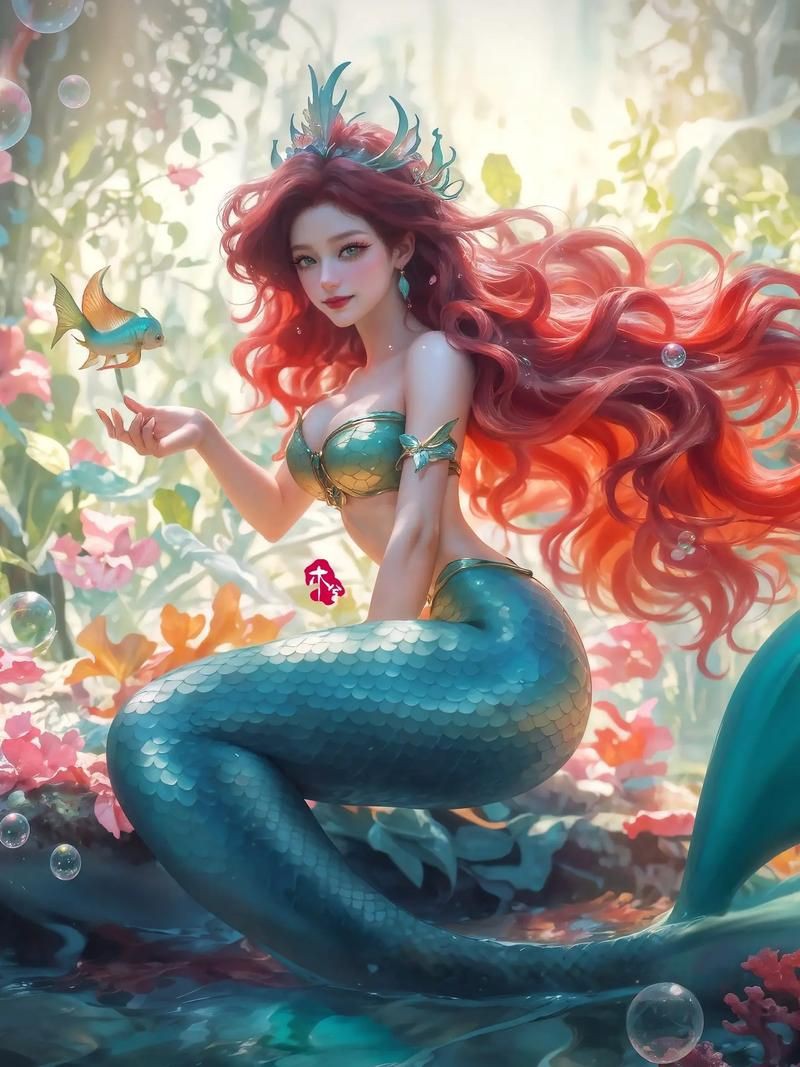 美人魚女王圖片