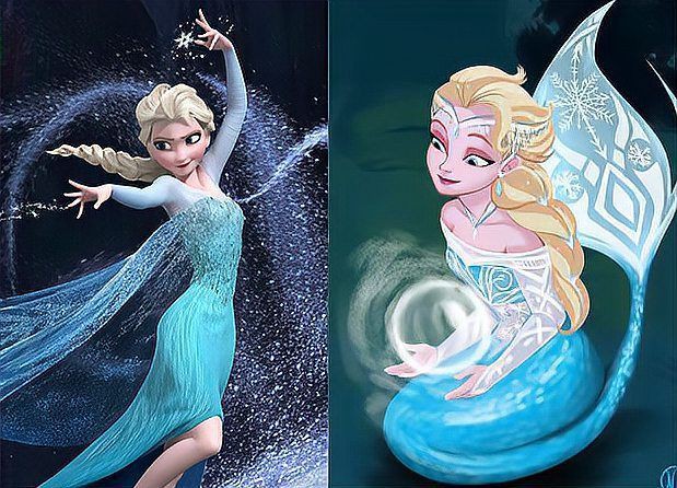 美人魚女王圖片