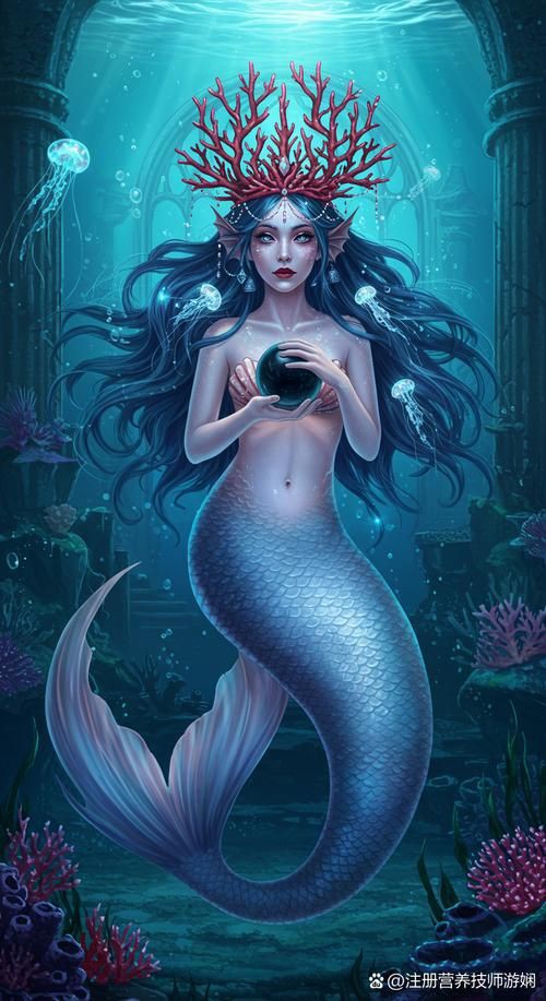 美人魚女王圖片