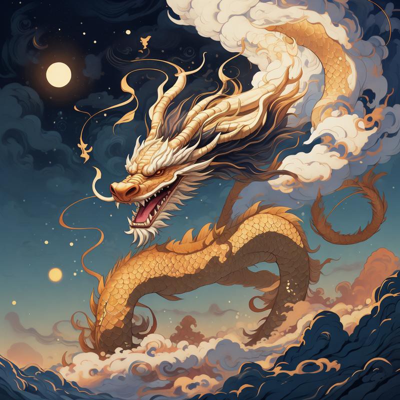 有哪些高清無版權的招財金龍壁紙？