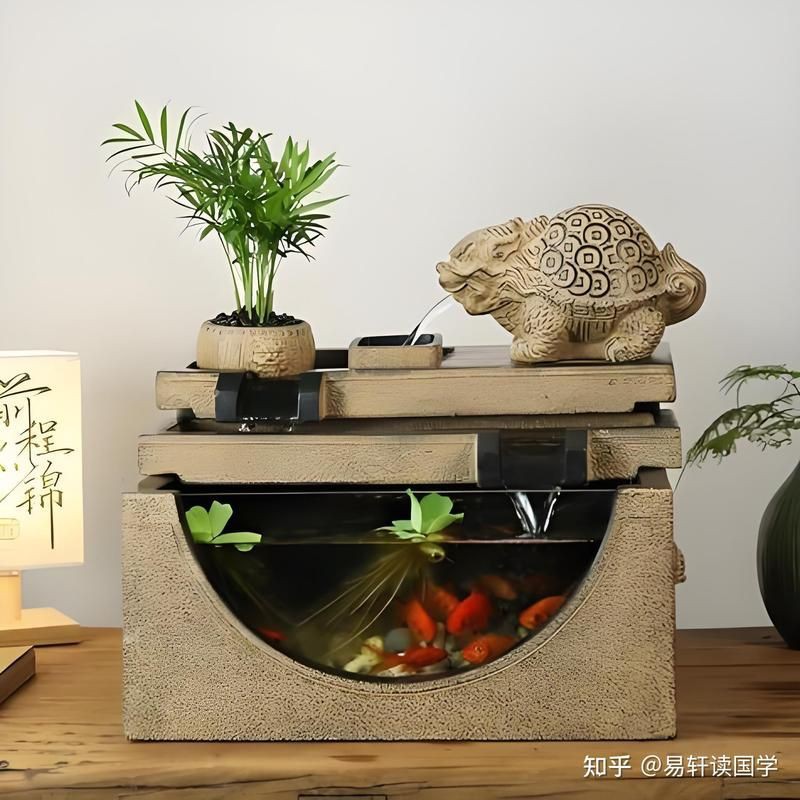 魚缸位置風水示意圖