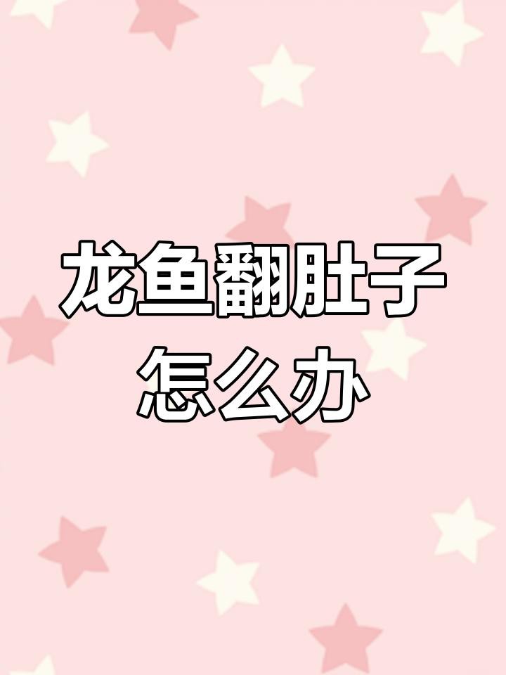 龍魚翻肚后多久會恢復