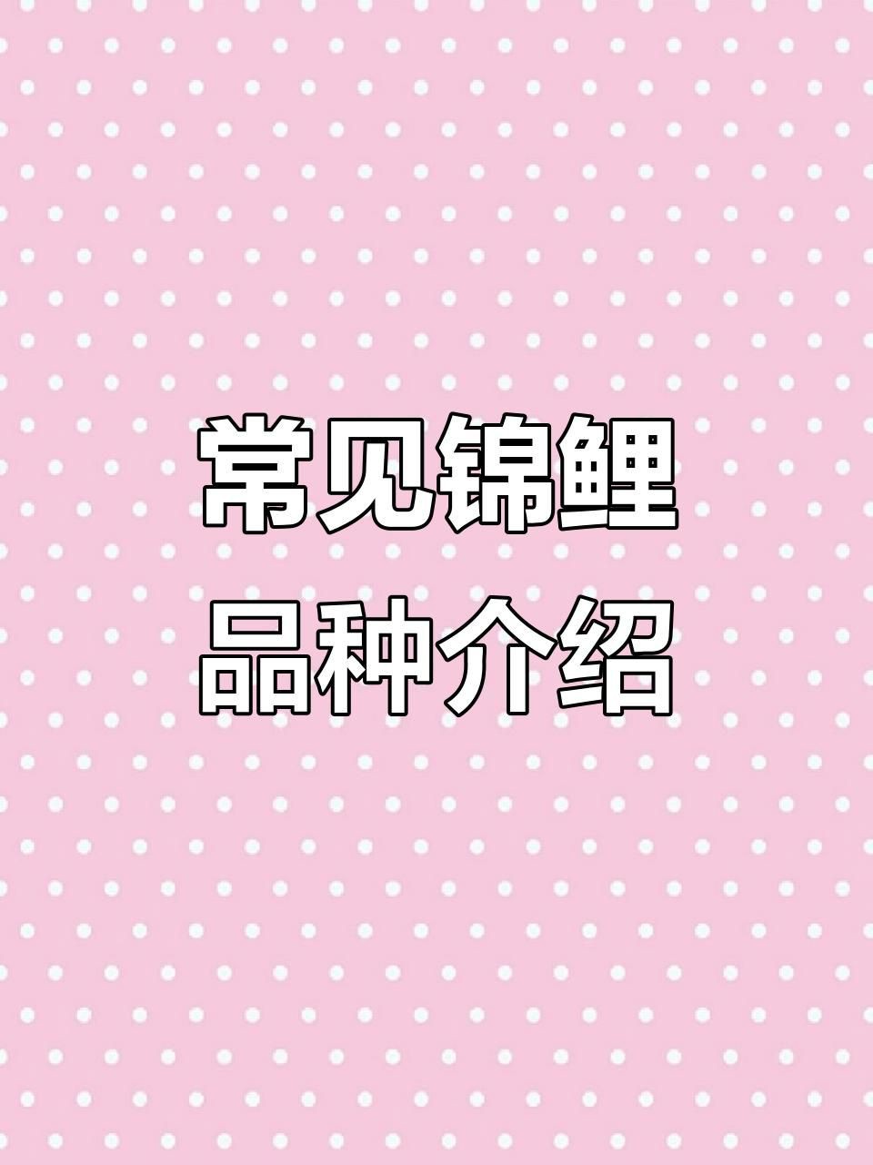 鯉魚哪個品種最好，《鯉魚哪個品種最好》在眾多鯉魚品種中判定哪個最好